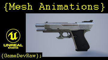 Procedural Weapon-Mesh Animations - Slide, Rechamber, Trigger-Finger etc - FPS tutorial - Part 9
