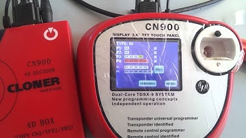 CN900 problem after updating gives message that " Decoder is disconnected " what is the solution?