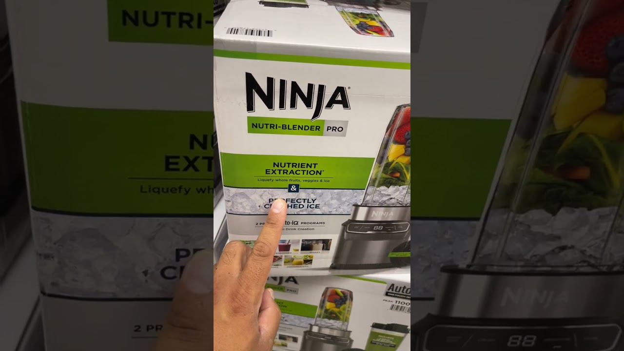 Ninja Nutri-Blender Pro with Auto-iQ, Personal Blender, CL401A - Sam's Club