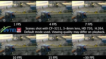 DVTEL Comparison of Frames Per Second for IP Video Surveillance