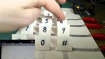Arduino usb number pad test project