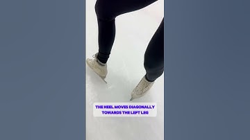 How to work with your feet correctly on the 2 Salchow #figureskating #skatinguniversity #quadskating