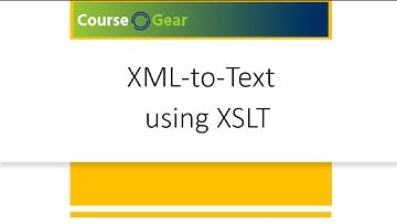 XML-to-Text Using XSLT