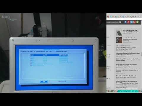 EEE PC Netbook 900a part 3 - Installing Bliss x86 OS 7.2 -  Android-x86