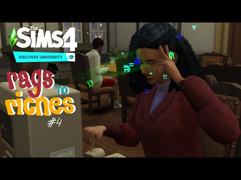 เส้นทางทำมาหากินรูปแบบใหม่ 💵💵 the sims 4 rags to riches (discover university) ss.4 ep.4