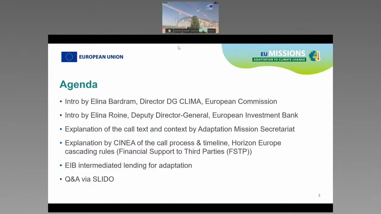 Deep Dive info session on Horizon Europe call