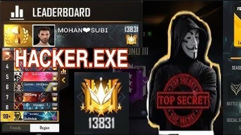 [MOHANSUBI] REGION TOP 1 PLAYER MOHANSUBI HACKER.EXE🎭 . Inspect and Reaction (ALPHA and ANKUSH) RIP😱