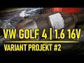 VW Golf 4 1.6 16V | Das Variant Projekt - Der KAT fliegt raus [202] Teil 2/6 👨‍🔧
