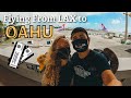 Flying From LAX to Oahu on Hawaiian Airlines 2021 | Hawaii Travel Vlog