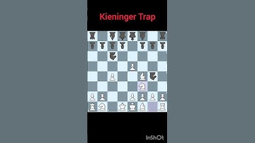 Kieninger Trap  #sports #chess #game#chess hub #chess tips #chess technique #chess skills