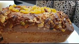 كيكة الدرع بالفاكيه بنه على بنه    cake Sorgho ❤❤