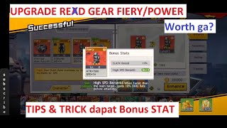 Untung ?? Fiery / Power Red Gear UPGRADE !!【ONE PUNCH MAN : THE STRONGEST】 #gg #opm