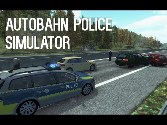 - Police [Gameplay, Simulator YouTube PC] Autobahn