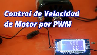 Control de Velocidad de Motor Electrico por Modulacion de Pulsos