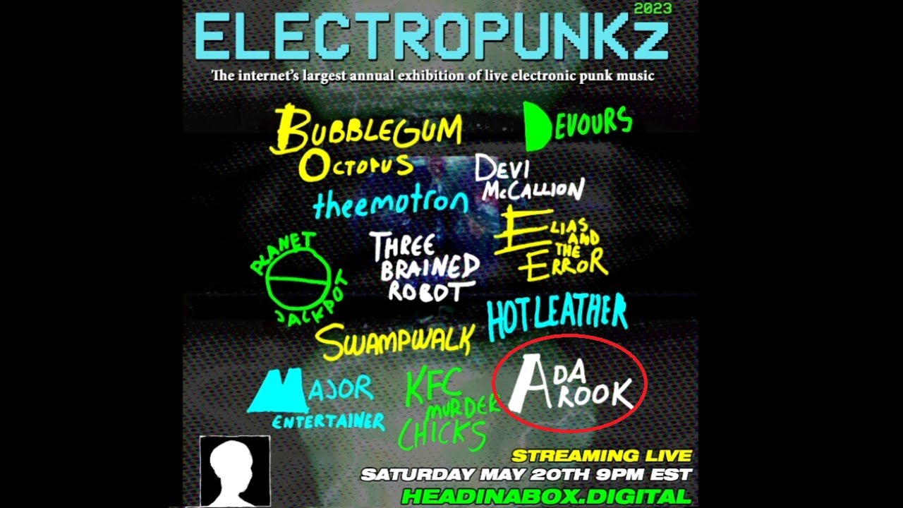 Ada Rook live set - ELECTROPUNKz 2023 (With Twitch chat) - YouTube