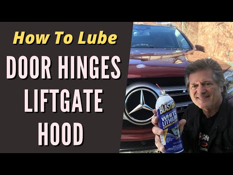 How to Lube Car Door Hinges