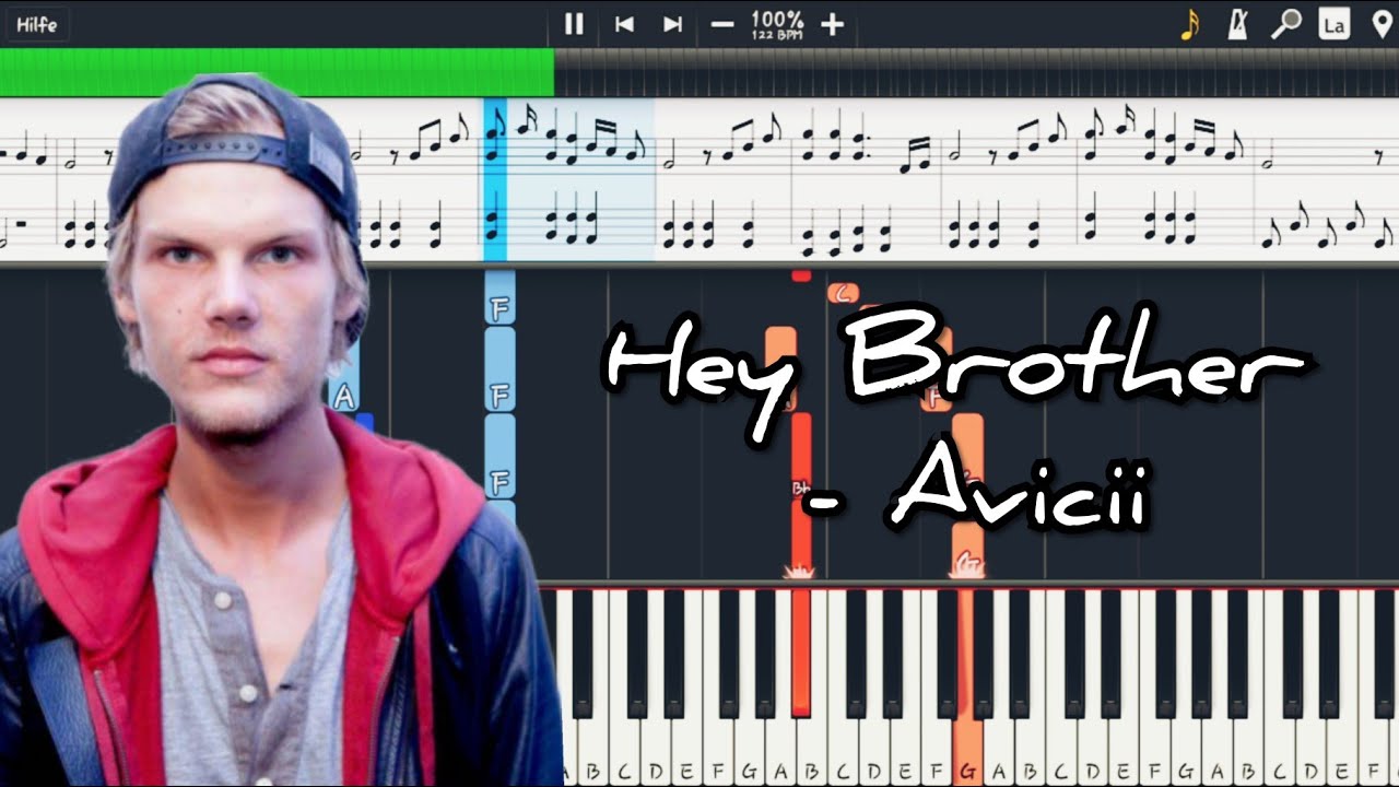Avicii brother. Авичи на пианино. Avicii на пианино. Avicii Levels Piano. Avicii Hey brother.