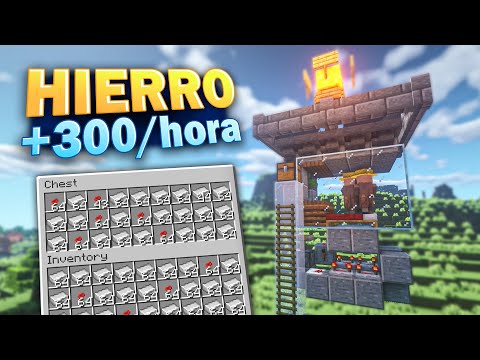 ⚙️Easy and Simple Iron Farm | Minecraft 1.18+