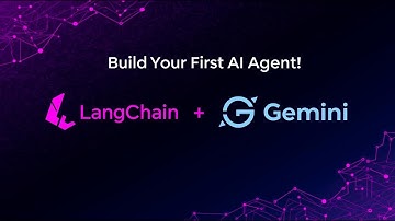 Build Your First AI Agent with LangChain + LangGraph (Step-by-Step Tutorial using Gemini & Tavily)