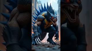 Godzilla fusion #fusion #hybrid #trendingshorts #marveltransformation