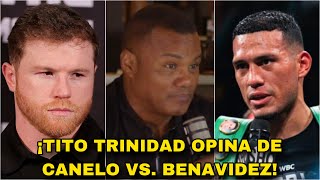 Tito Trinidad REACCIONA sobre CANELO evadiendo la pelea con David Benavidez!!!