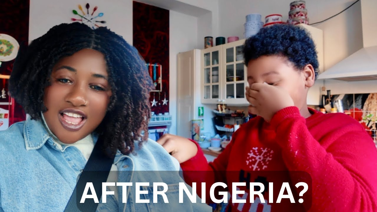  THIS WELCOME HOME MADE ME CRY, I LEFT FOR NIGERIA… I RETURNED TO A CHEF IN MY HOUSE 🇳🇬🇩🇪