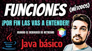 FUNCIONES en Java ☕ Ejecutar LÍNEA a LÍNEA 🐾