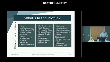Geospatial Studio: Jumpstarting Metadata Creation with the NC GIS Metadata Profile