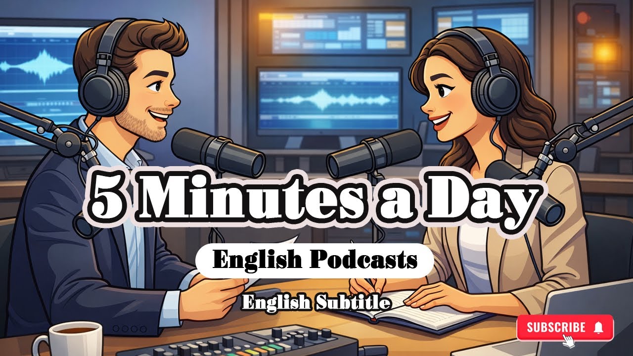 5 Minutes a Day to Improve Your English | English Podcasts - YouTube