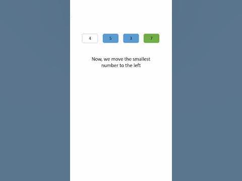 Visualizing Cocktail Sort Algorithm | Sorting Algorithm Explained with ...
