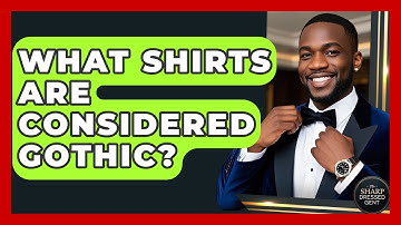 What Shirts Are Considered Gothic? - The Sharp Dressed Gent