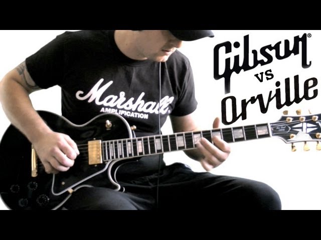 GIBSON USA VS ORVILLE JAPAN - YouTube