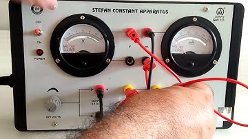 Stefan Constant Apparatus by Mars Edpal Instruments Pvt. Ltd. (ME-823)