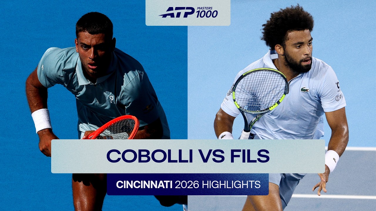 Flavio Cobolli vs Arthur Fils Highlights | Cincinnati 2026 Semi-Final