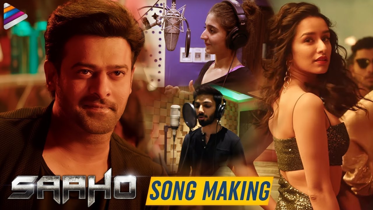 Saaho Song Making  Prabhas  Kadhal Psycho Song  Shraddha Kapoor  Sujeeth  Anirudh  Tanishk