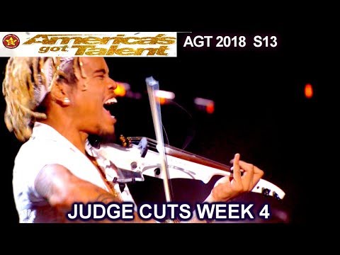 Brian King Joseph Violinist Something Just Like This America S Got Talent 2018 Judge Cuts 4 AGT