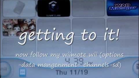 Wii Homebrew,DVDx,Bootmii