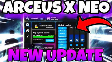 Roblox Arceus X New Update 1.3.4 - Arceus X Neo Better Delta Executor & Fluxus | Arceus X Download