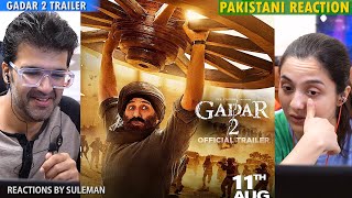 Pakistani Couple Reacts To Gadar 2 Trailer | Sunny Deol | Ameesha Patel | Anil Sharma