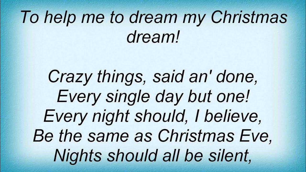 17442 Perry Como - Christmas Dream Lyrics 17442 Perry Como - Christmas Dream Lyrics