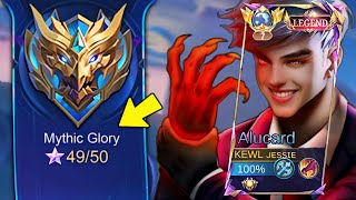 ALUCARD LAST MATCH BEFORE MYTHICAL GLORY!! SOLO RANK HARD CARRY INTENSE MATCH! (win or lose?) - MLBB