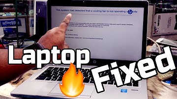 [LAPTOP Very HIT] ♨The system has detected that a cooling fan is not Operating Correctly ✅100%