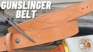 How to Make a Gunslinger Stitch Pattern Belt