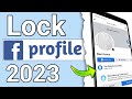 Facebook profile lock kare sirf 2 minutes me (2023) | How to lock Facebook profile in 2 minutes 2023