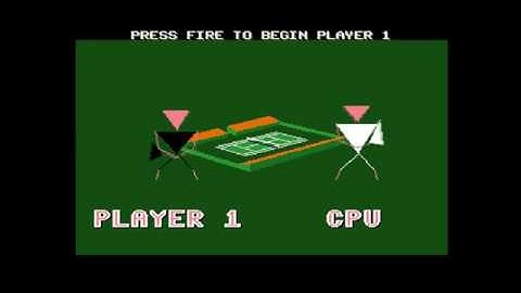 International 3D Tennis (1990) - First sports 3D game