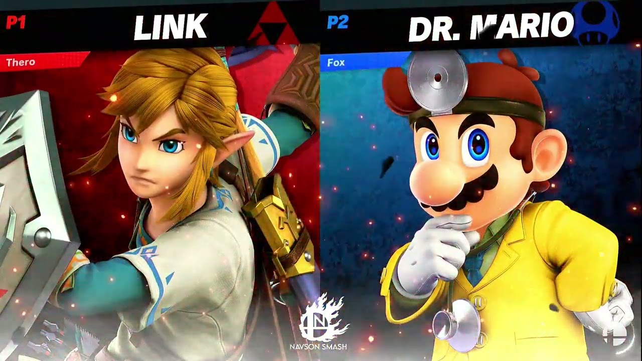 Thero (Link) vs Fox (Dr. Mario) | Smash Burgers: Apollokid Saga - Losers round 5