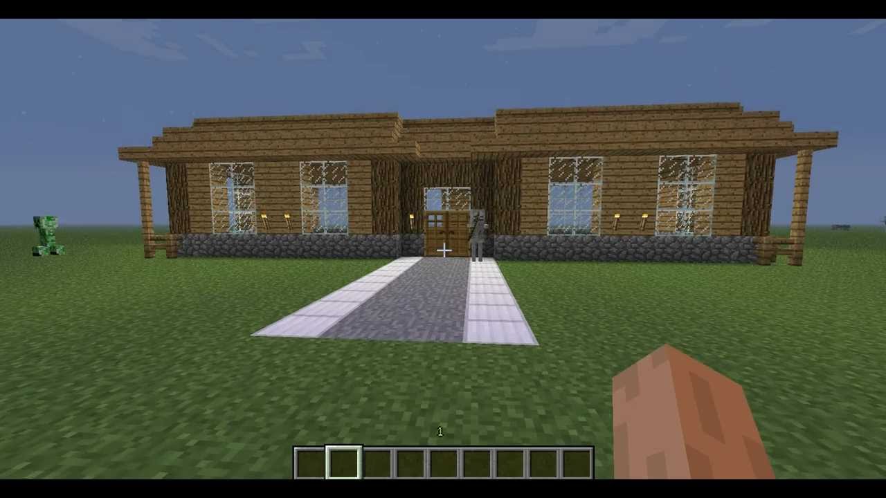 comment construire une belle maison dans minecraft xbox 360