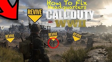 COD WW2 how to fix solo spawn glitch in headquarters!
