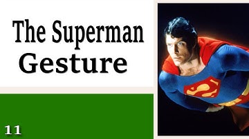 11 The Superman Gesture - Learning to Control Your Arms