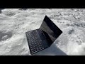 GPD Pocket 4 Snow Test: Runs Flawlessly in Cold Temperatures